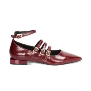 Bailarinas Negras Brillo Essential -- Suela de Goma