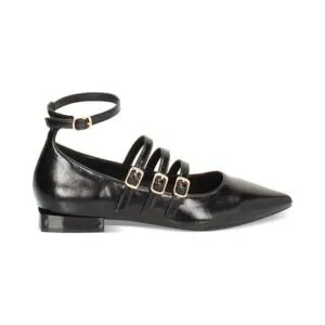 Bailarinas Burdeos Brillo Essential -- Suela de Goma