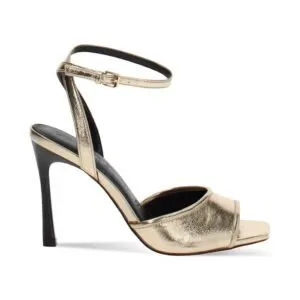 Sandalias Doradas Élite -- Tacón 9,5 cm